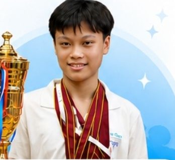 Học sinh Nguyễn Minh Quý trong brochure Be One